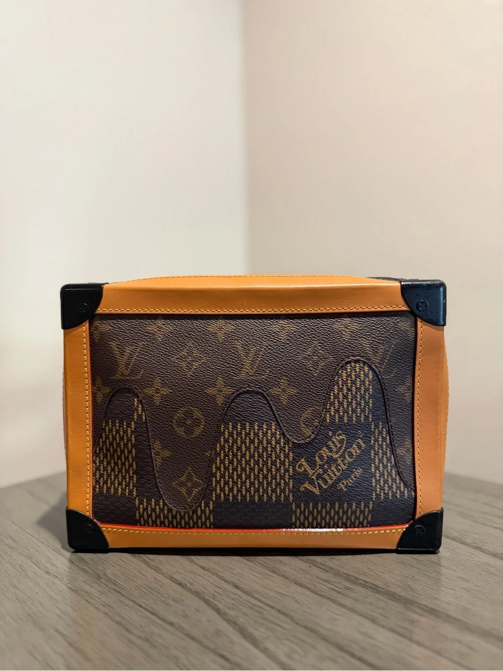 Louis Vuitton Men’s Monogram Brown Leather Trunk Crossbody Bag
